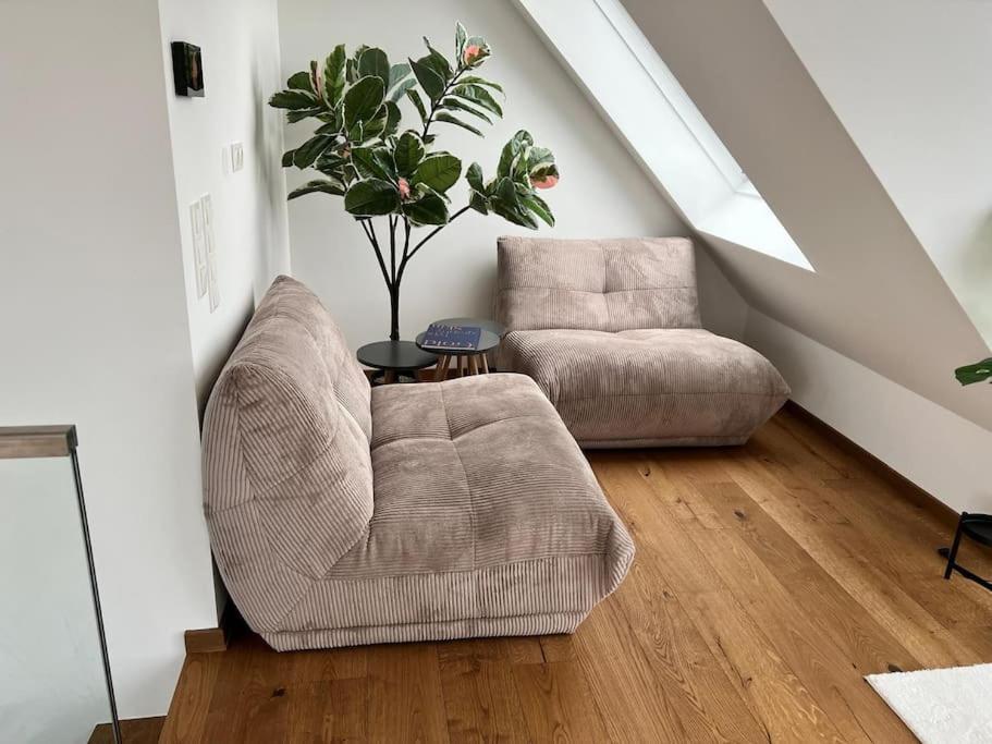 Apartmán Luxus Dachtraum Naehe Zentrum Vídeň